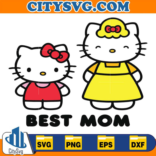 Hello-Kitty-Best-Mom-Mother-s-Day-Svg