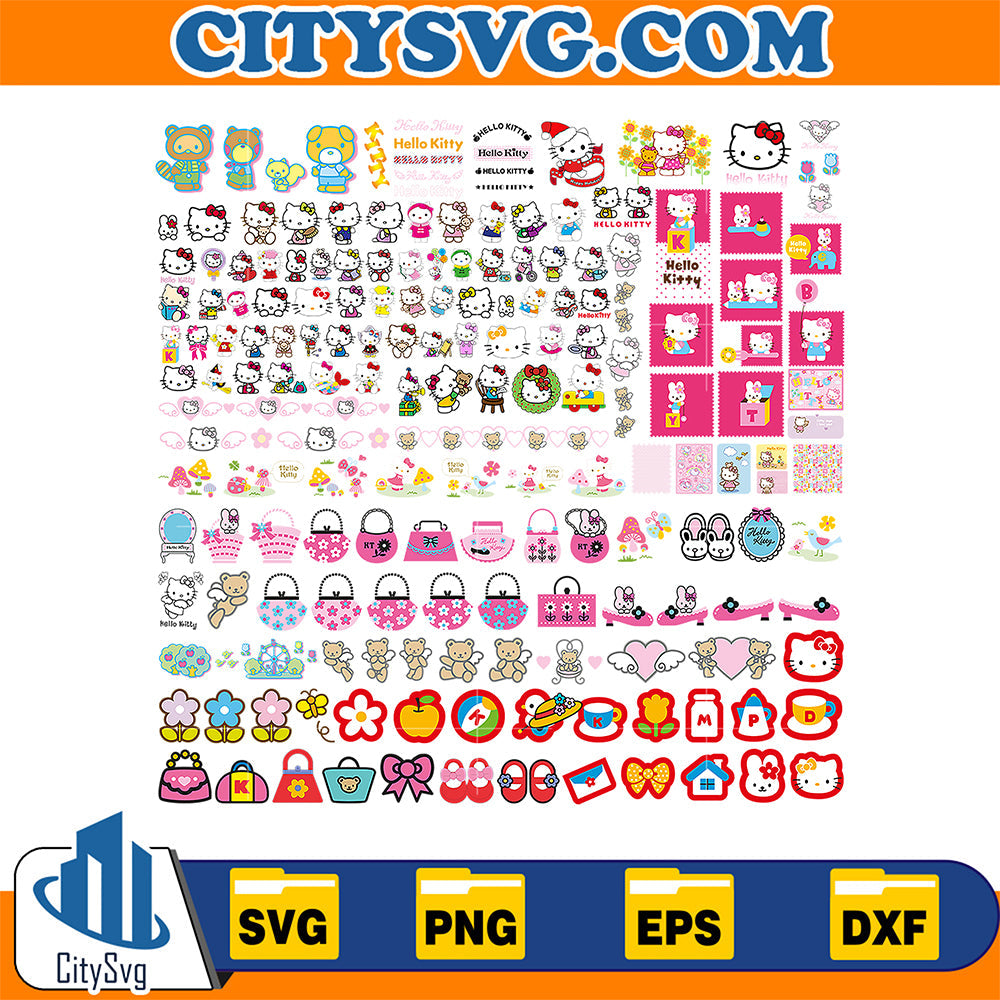 Hello-Kitty-Bundle-Svg