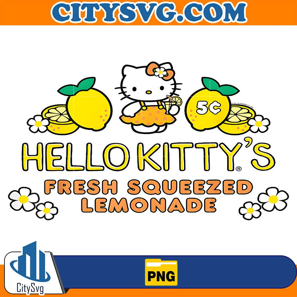 Hello-Kitty-Fresh-Squeezed-Lemonade-Png