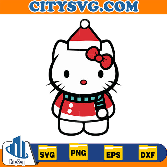 HelloKittyChristmasSvg_11