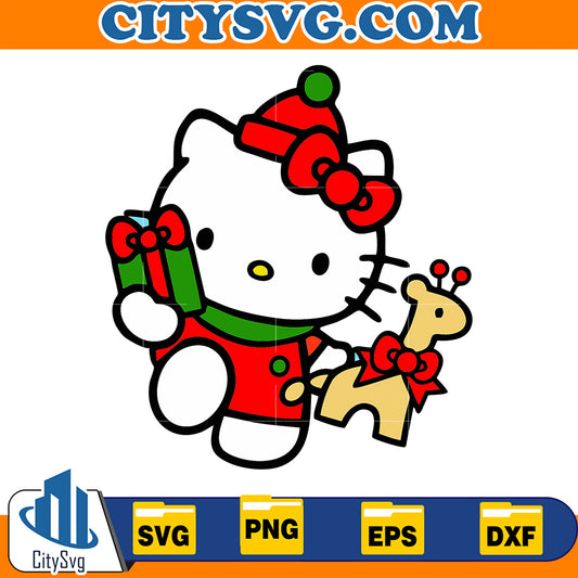 HelloKittyChristmasSvg_24