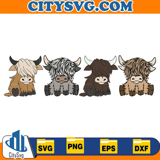 HighlandCowSvg