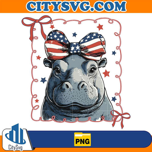 Hippo-Coquette-4th-Of-July-Png