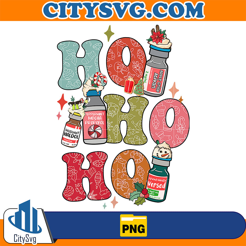 Ho-Ho-Ho-Nurse-Christmas-Png