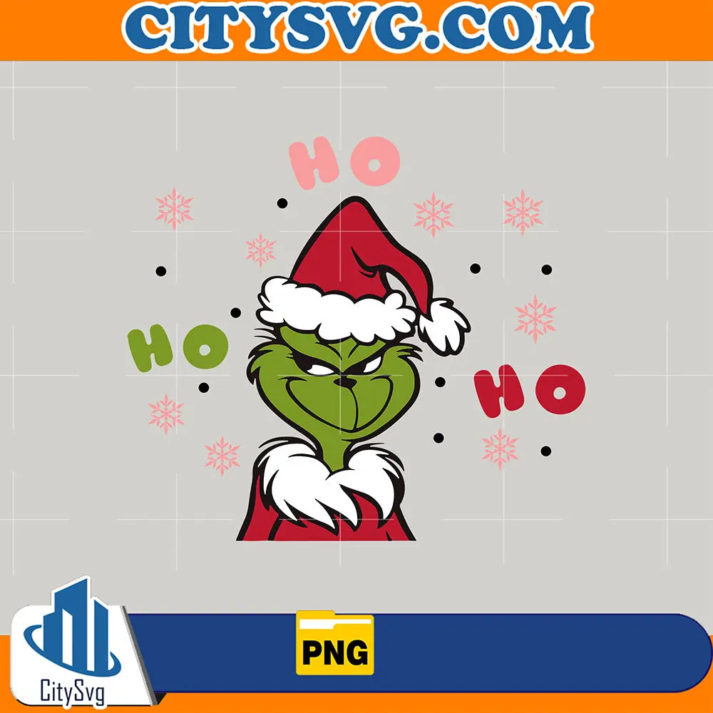 HoHoHoGrinchChristmasPng