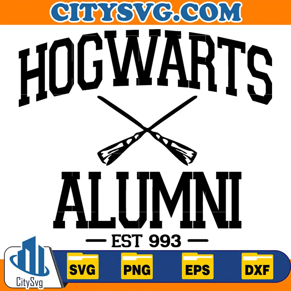HogwartsAlumniEst993Svg