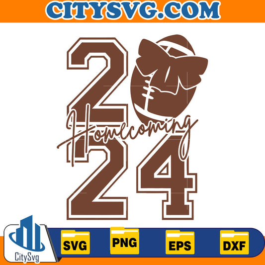 Home Coming 2024 Svg CitySvg