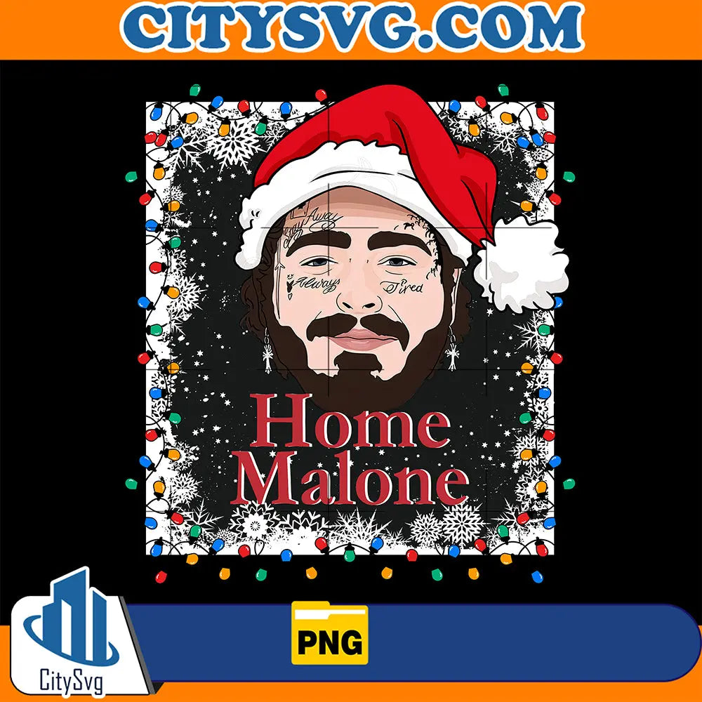 HomeMaloneChristmasPostMalonPng