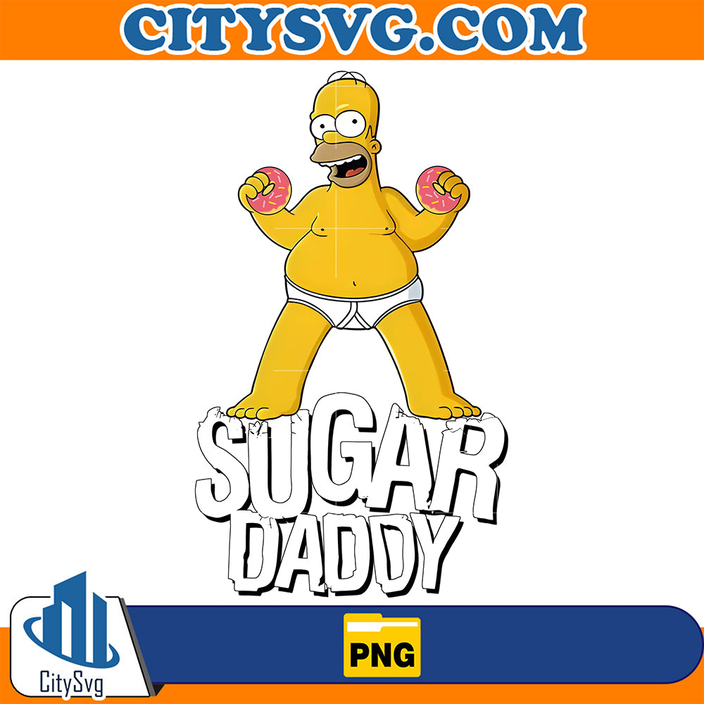 HomerSimpsonSugarDaddyPng