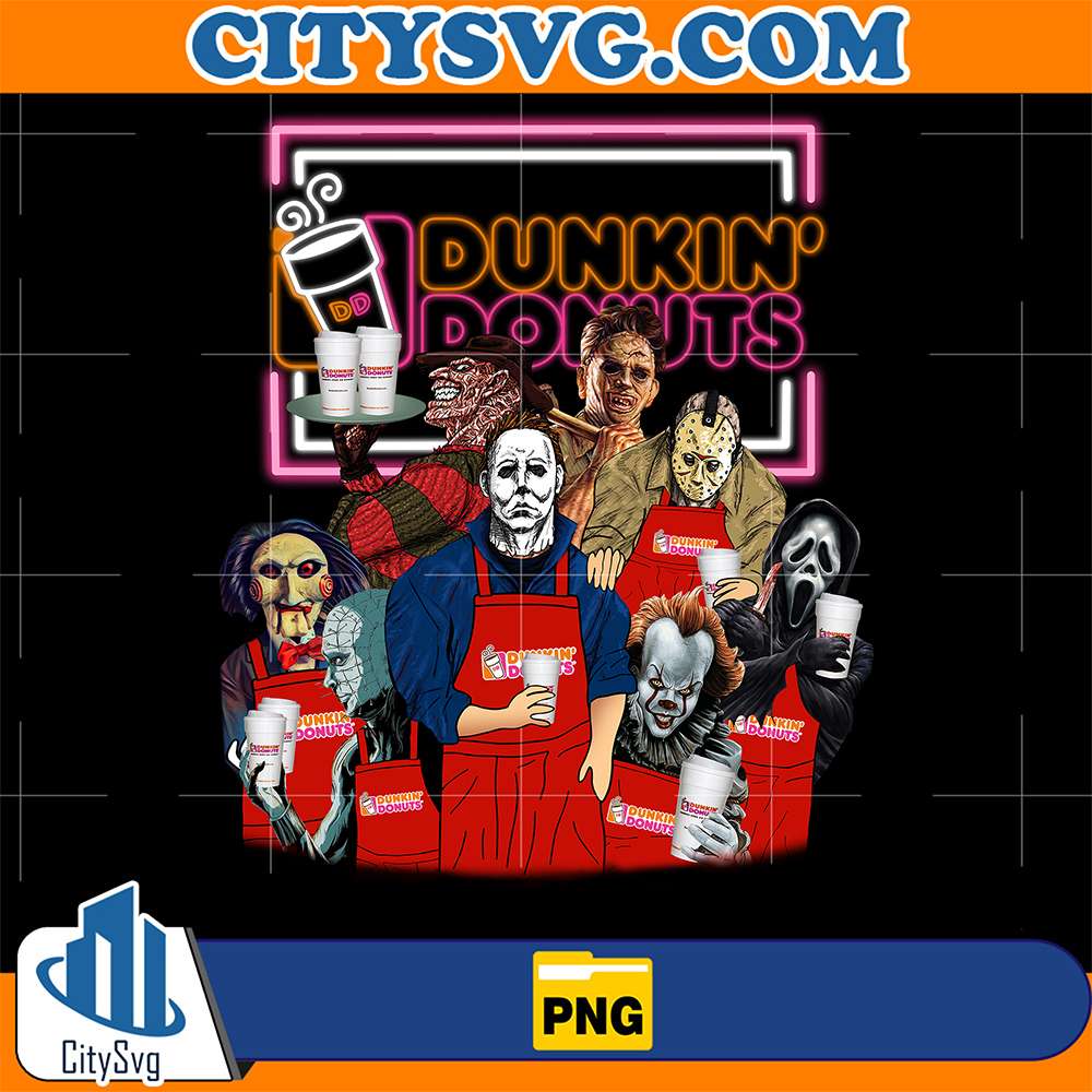 Horror-Characters-Dunkin-Donuts-Halloween-Png