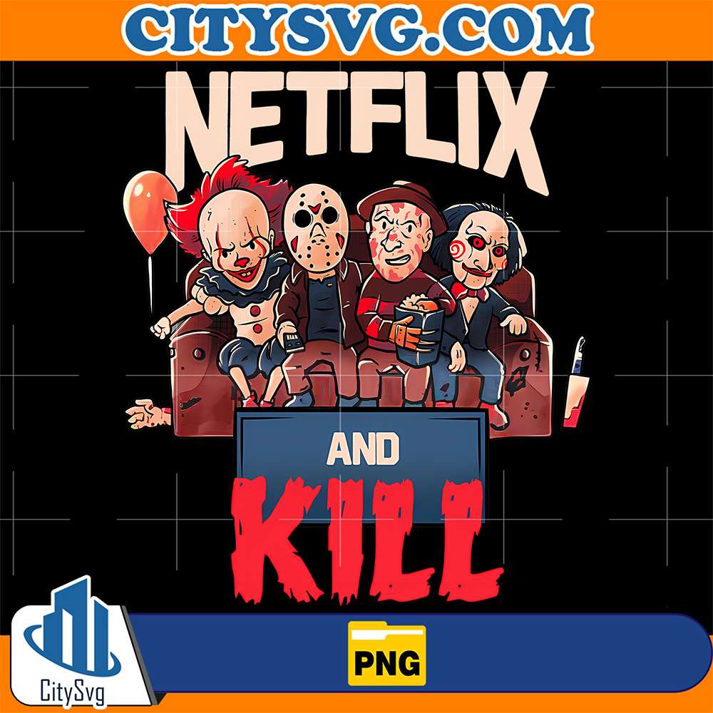 Horror-Halloween-Netflix-And-Kill-Png
