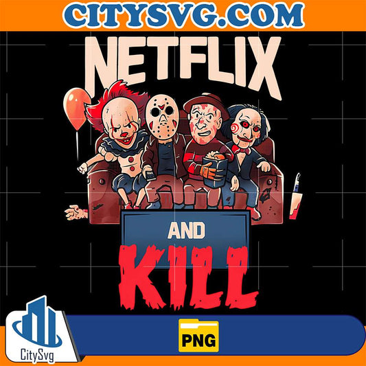 Horror-Halloween-Netflix-And-Kill-Png