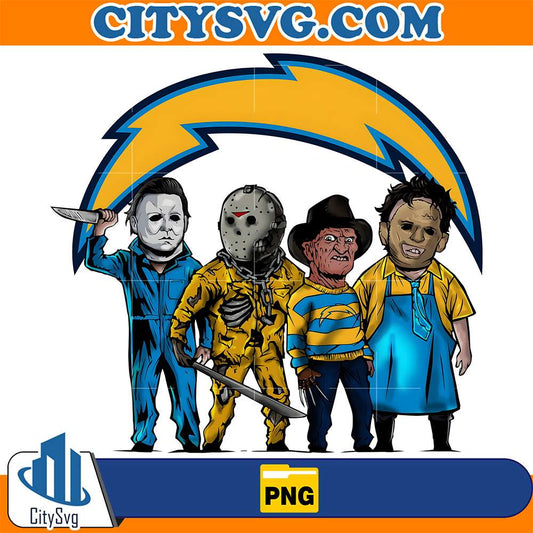 Horror-Movies-Los-Angeles-Chargers-Png