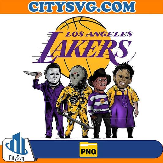 Horror-Movies-Los-Angeles-Lakers-Png