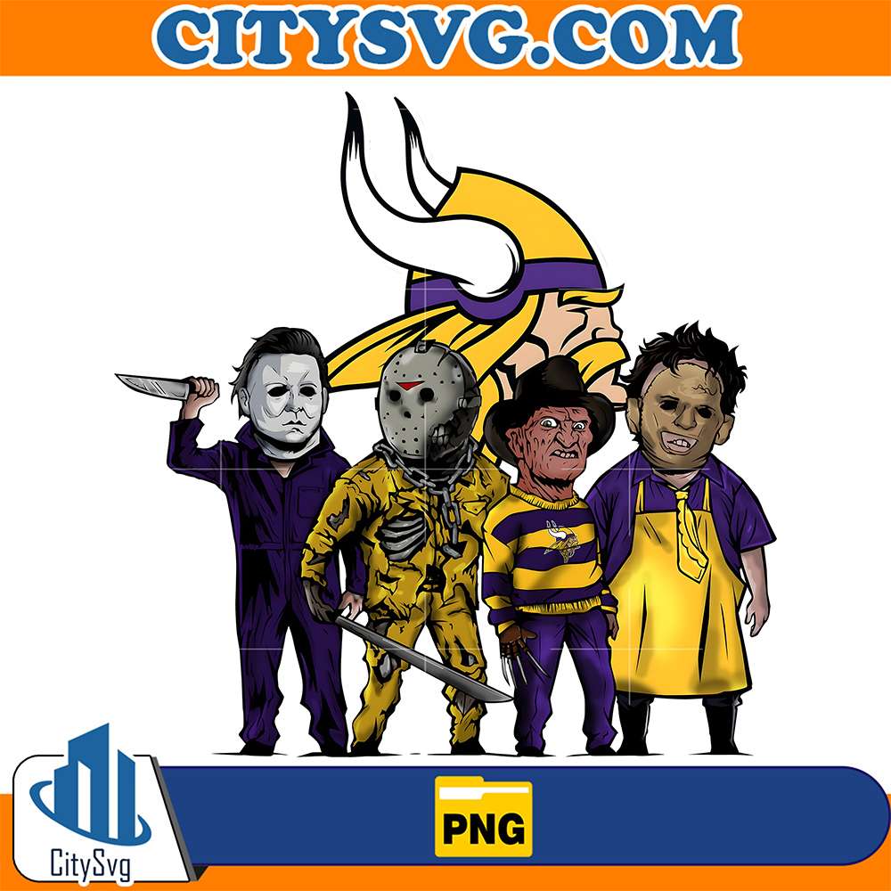 Horror-Movies-Minnesota-Vikings-Png