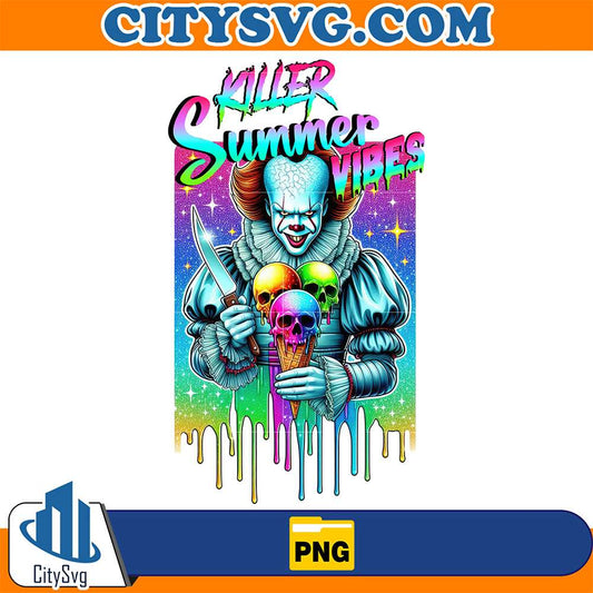 Horror-Pennywise-Killer-Summer-Vibes-Halloween-Png-1