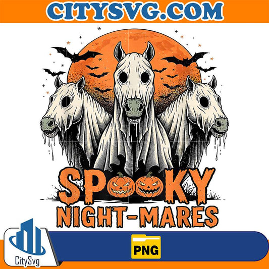 Horror-Retro-Spooky-Night-Mares-Horses-Boo-Ghosts-Halloween-Png