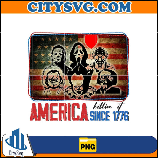 HorrorMovieAmericaKillinItSince1776Png