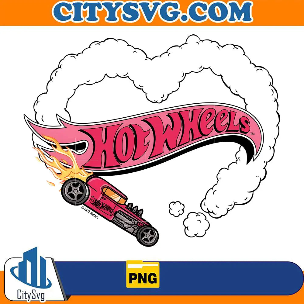 HotWheelsHeartPng