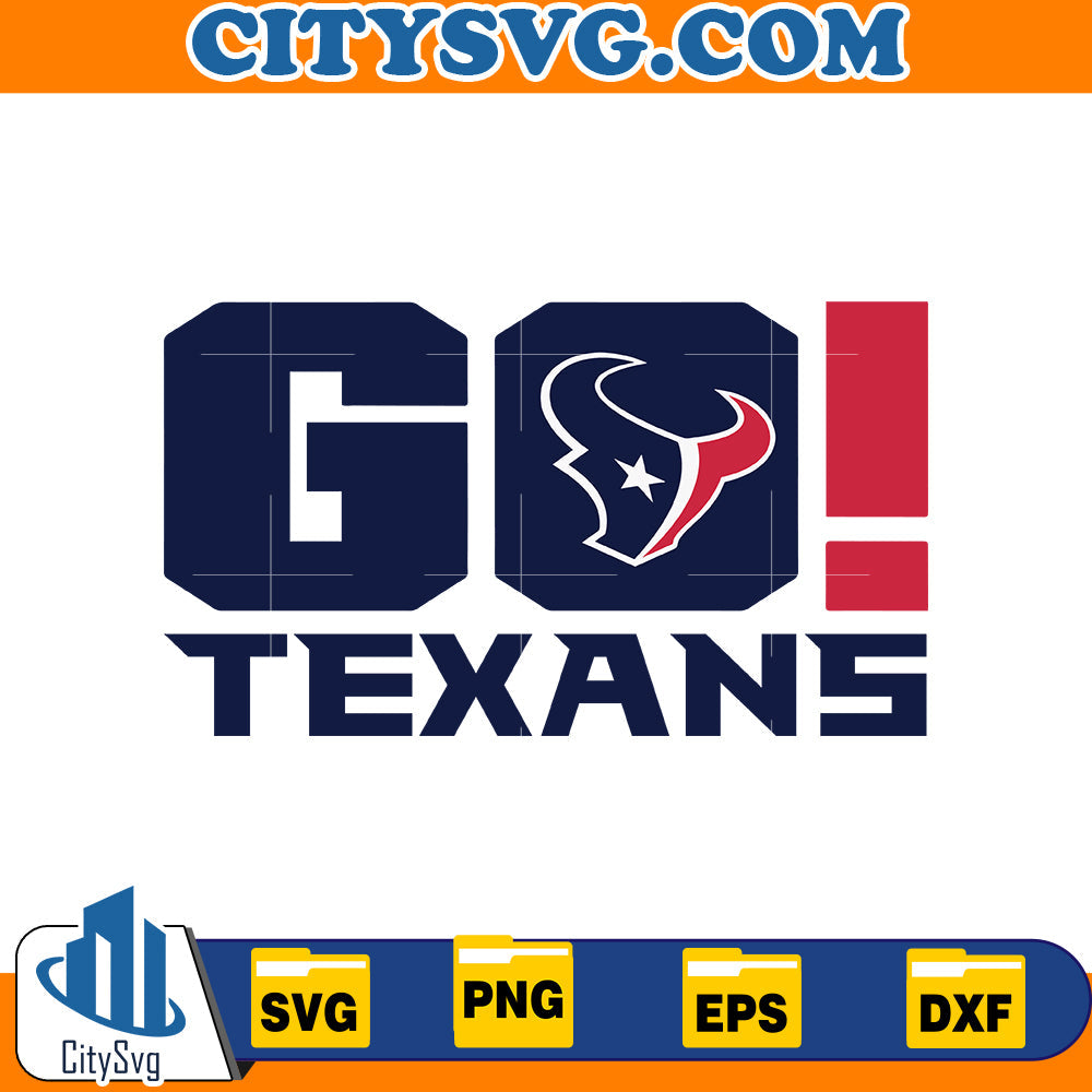 Go Houston Texans Svg