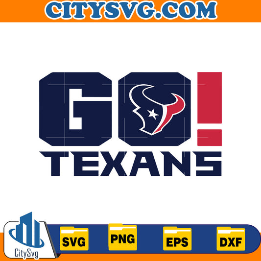 Go Houston Texans Svg