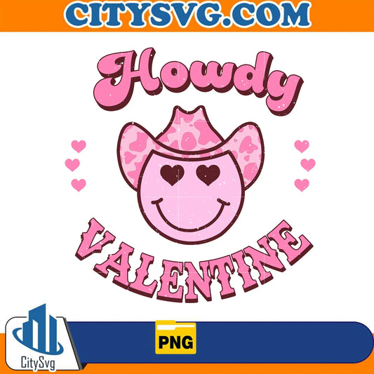 HowdyCowboySmileValentinePng