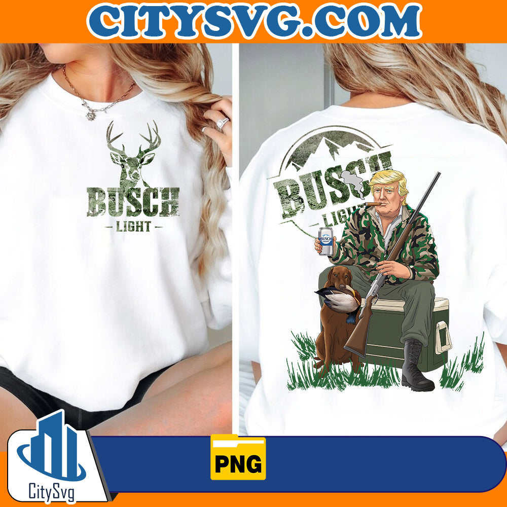 Busch Light Hunting Trump Png