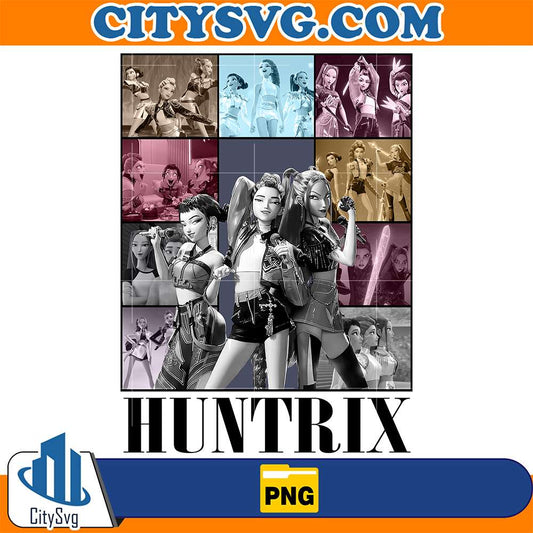 Huntrix-Kpop-Demon-Hunters-Png