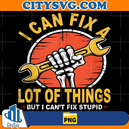 I-Can-Fix-A-Lot-Of-Things-But-I-Can-t-Fix-Stupid-Png