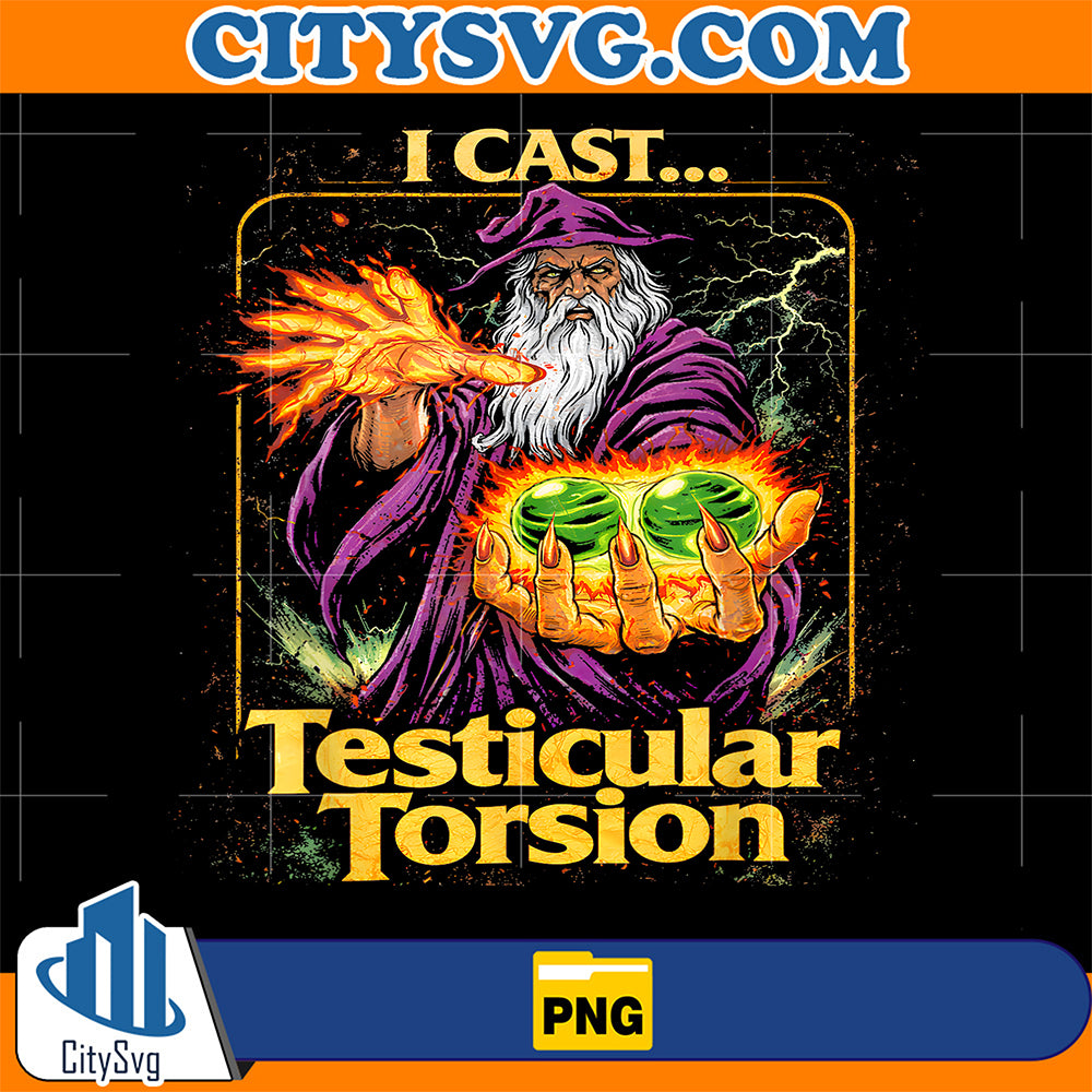 I-Cast-Testicular-Torsion-Funny-Wizard-Meme-Png