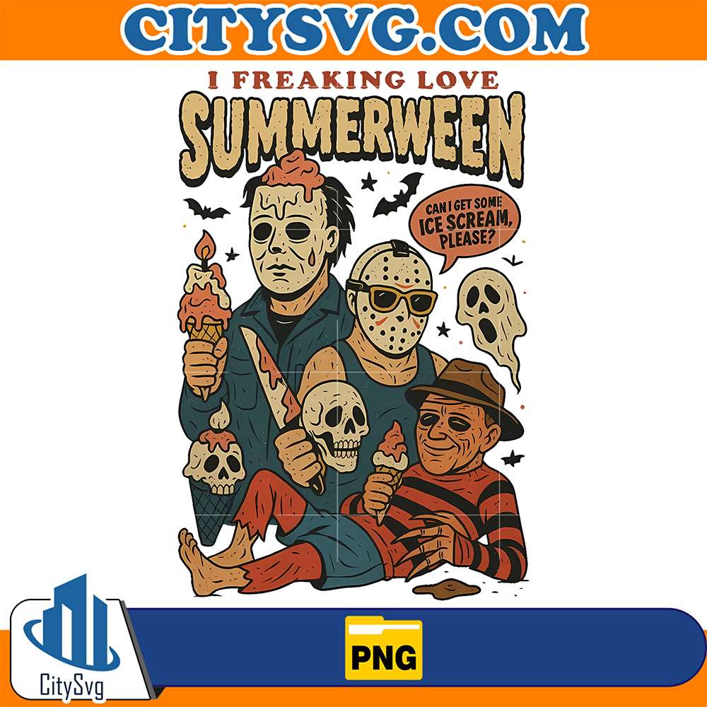 I-Freaking-Love-Summerween-Horror-Png