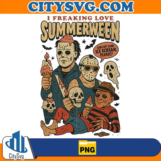 I-Freaking-Love-Summerween-Horror-Png