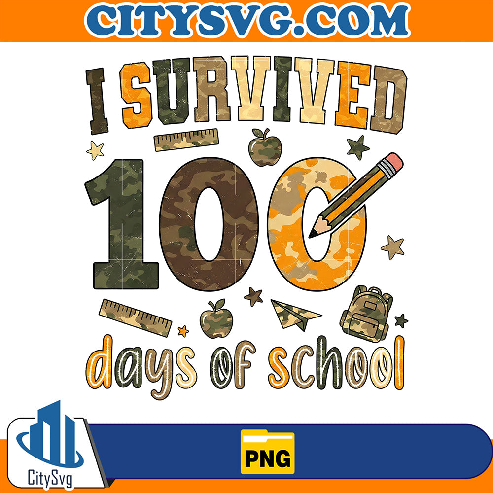I-Survived-100-Days-Of-School-Png