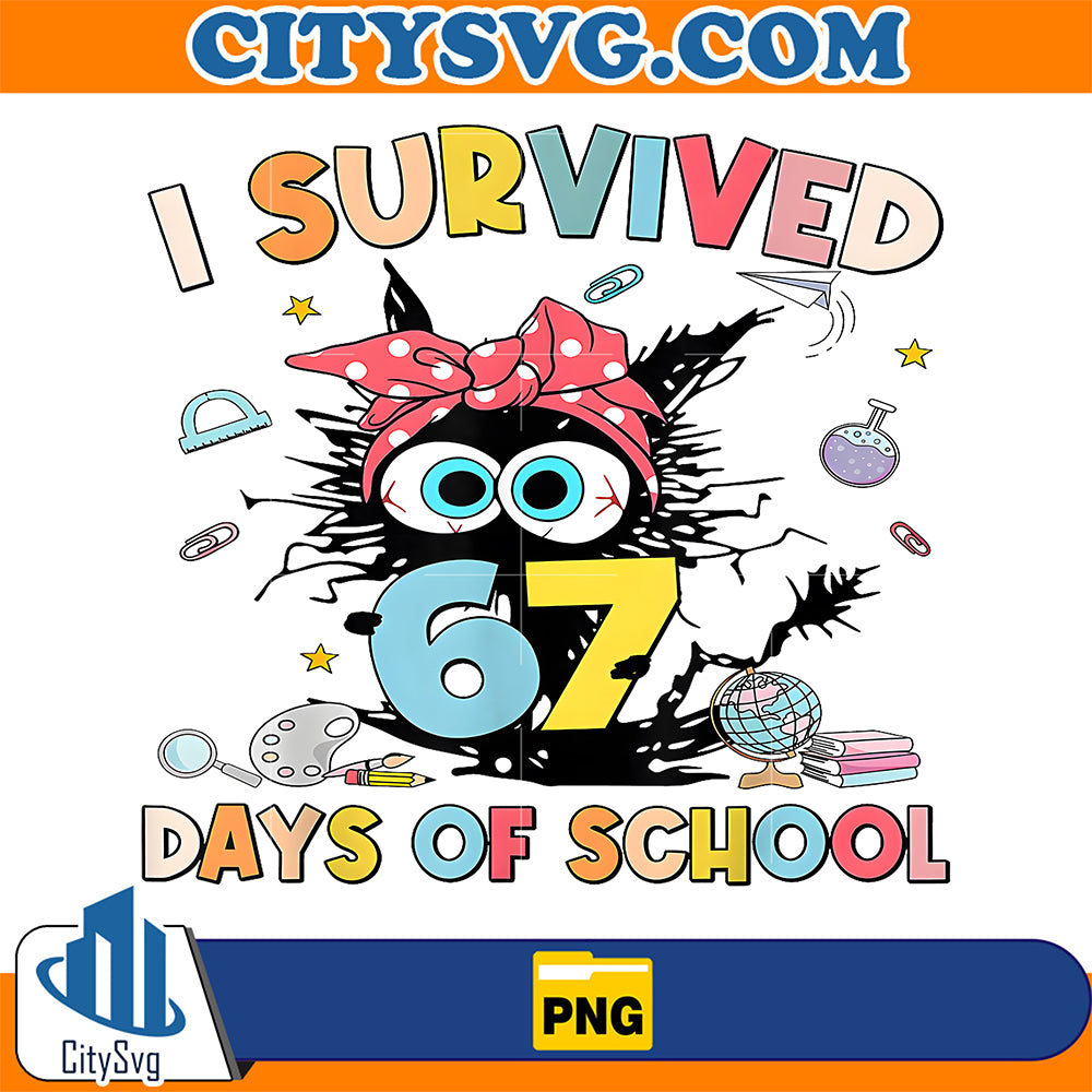 I-Survived-67-Days-Of-School-Black-Cat-Teachers-Six-Seven-Png-1