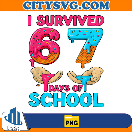 I-Survived-67-Days-of-School-Teachers-Students-67-Six-Seven-Png