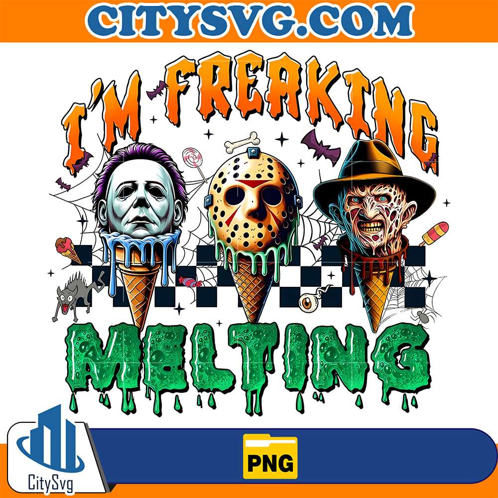 I-m-Freaking-Melting-Ice-Cream-Horror-Png
