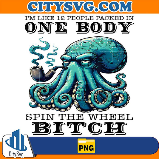 I-m-Like-12-People-Packed-In-One-Body-Spin-The-Octopus-Png