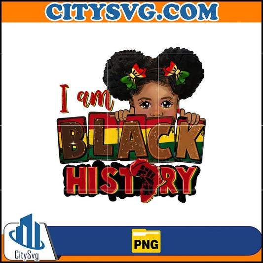 IAmBlackHistoryBabyGirlPng
