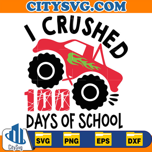 ICrushed100DaysOfSchoolSvg