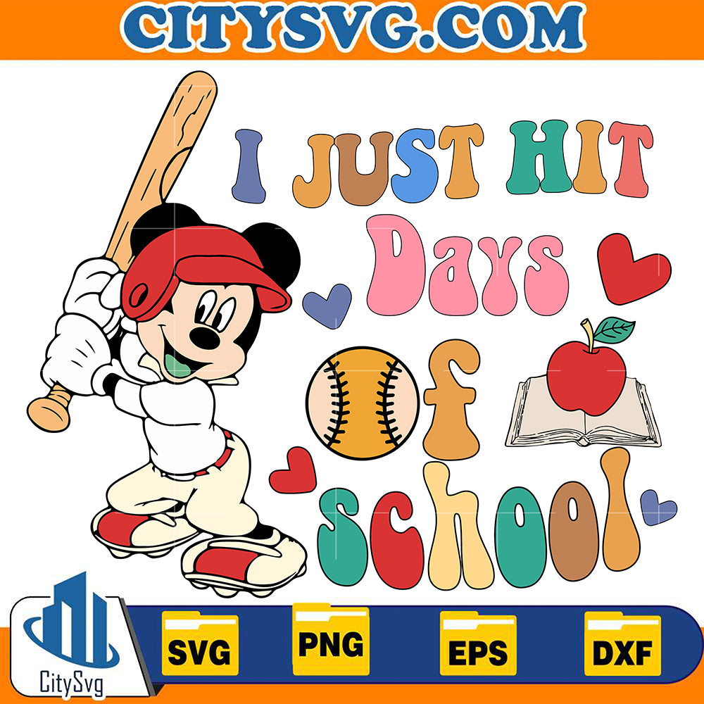 IJustHitDaysOfSchoolSvg