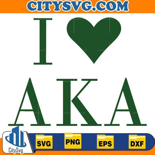 ILoveAkaAlphaKappaAlphaSvg