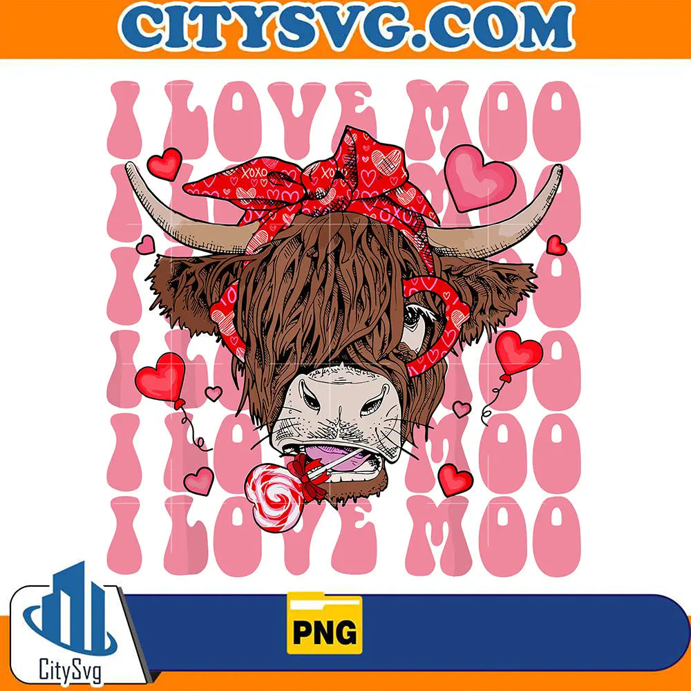 ILoveMooHeiferValentinePng