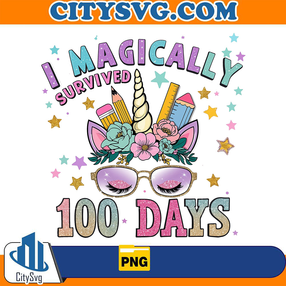 IMagicallySurvivedUnicorn100DaysPng