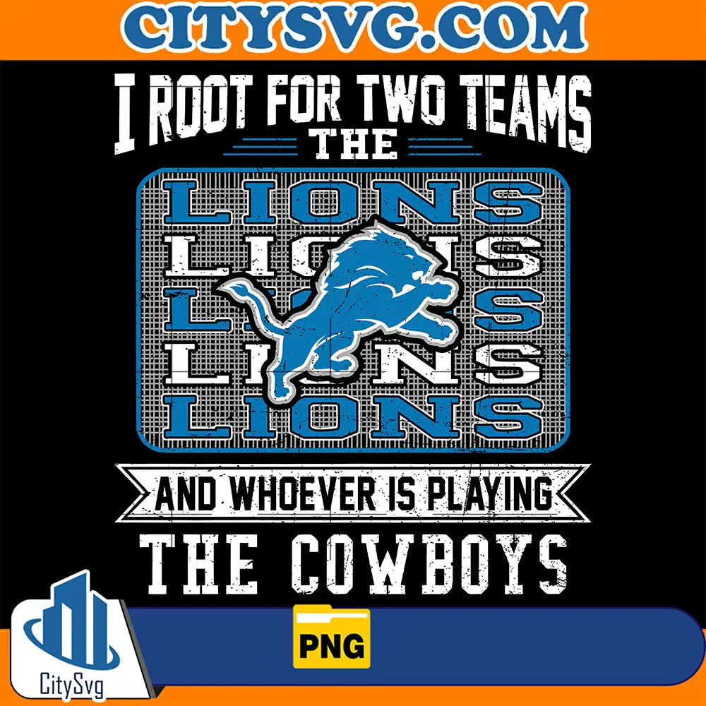 IRootForTwoTeamTheAndWhoeverIsPlayingTheCowboysLionChristmasPng