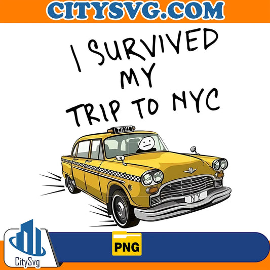 ISurvivedMyTripToNycCarsPng