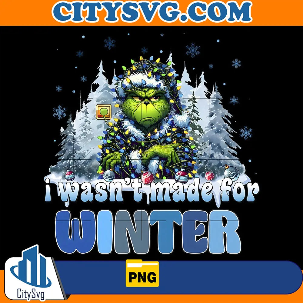 IWasntMadeForWinterChristmasPng