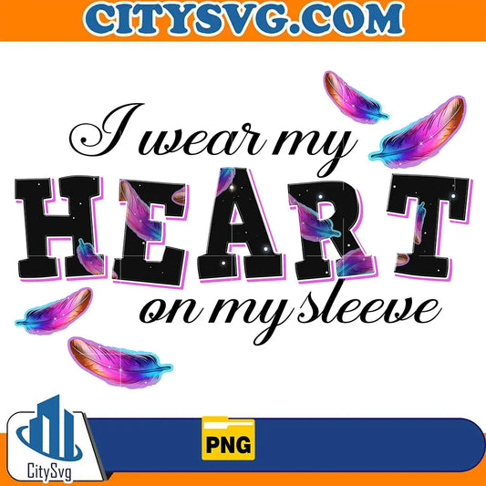 IWearMyHeartOnMySleevePng