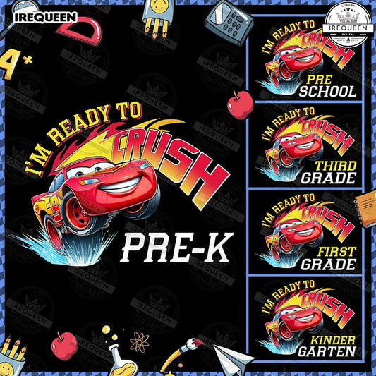 I’m Ready To Crush School Png Bundle