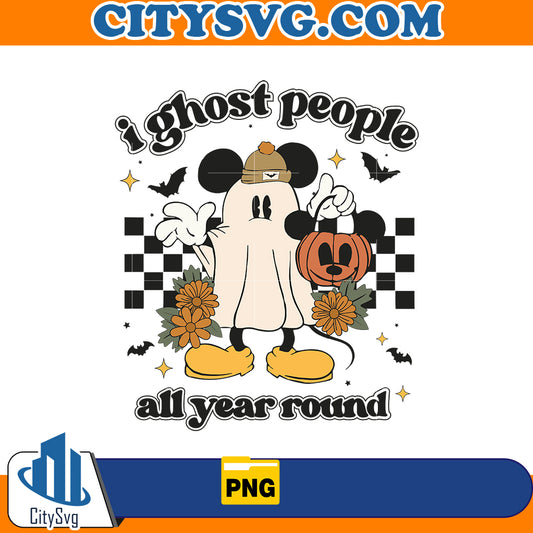 I ghost people all year round Png