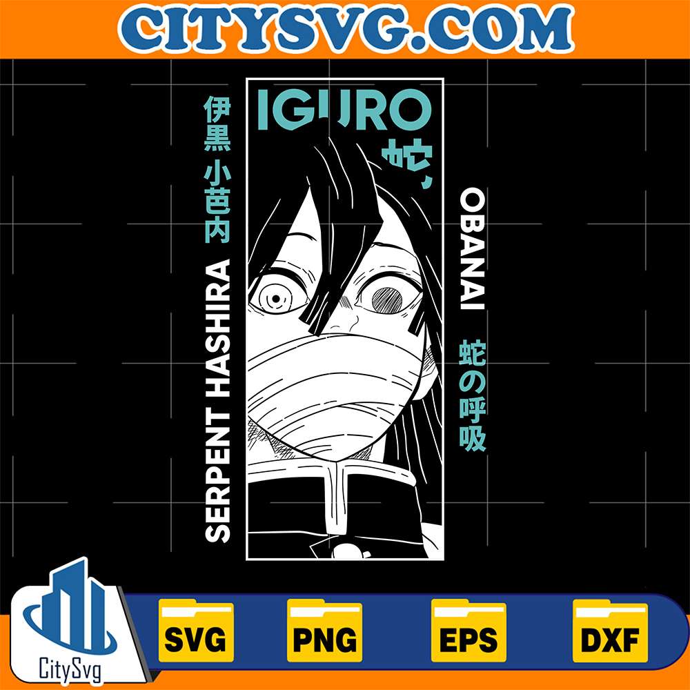 Iguro-Obanai-Demon-Slayer-Svg